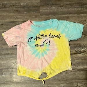 Women’s tie-dye Florida top